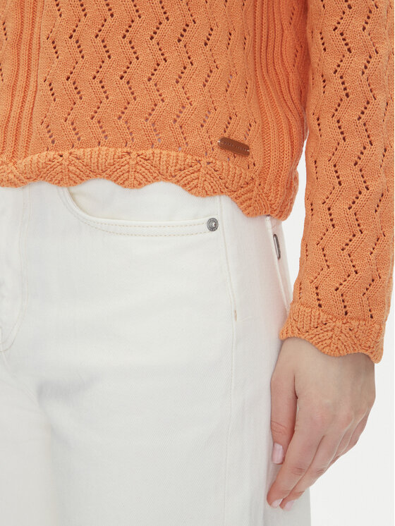 Pepe Jeans Pepe Jeans Sveter Olya PL702288 Oranžová Regular Fit