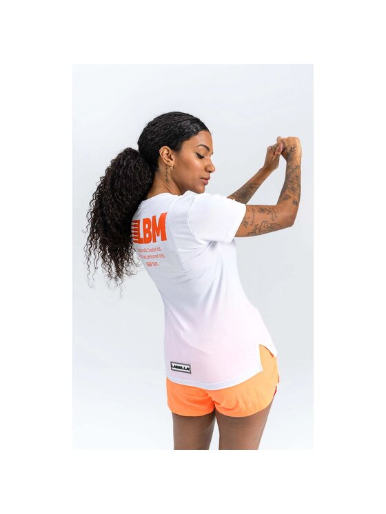 LaBellaMafia LaBellaMafia T-Shirt DANGEROUS WHITE S Biały Active Fit