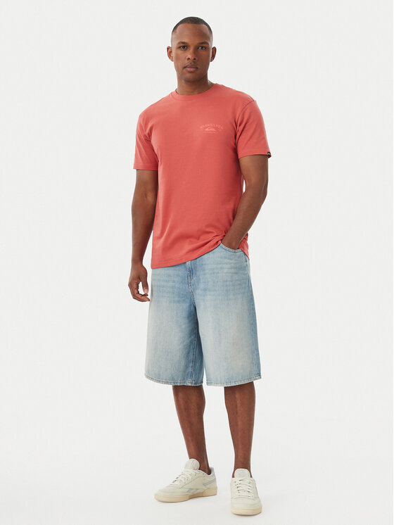 Quiksilver Quiksilver T-shirt Anchor EQYZT08178 Žuta Regular Fit