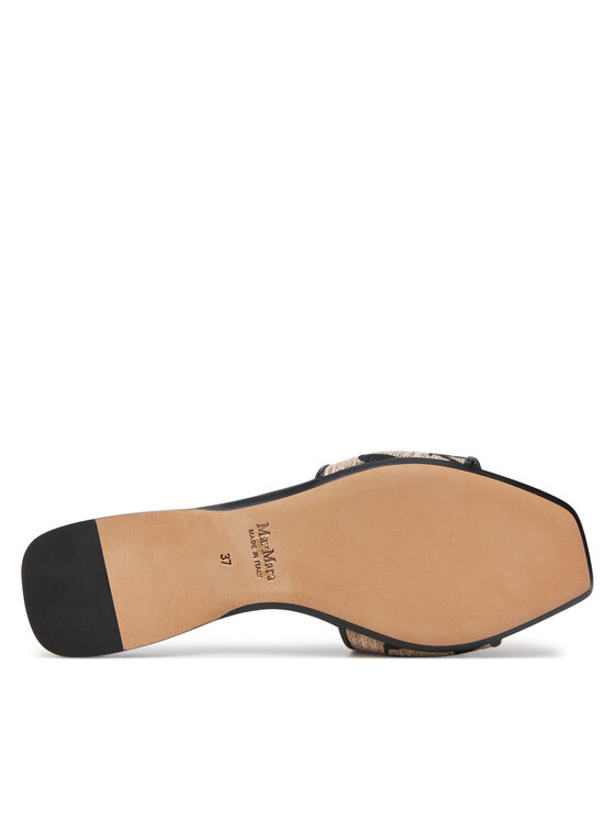 Max Mara Max Mara Ciabatte Logoslide 2414521332600 Beige