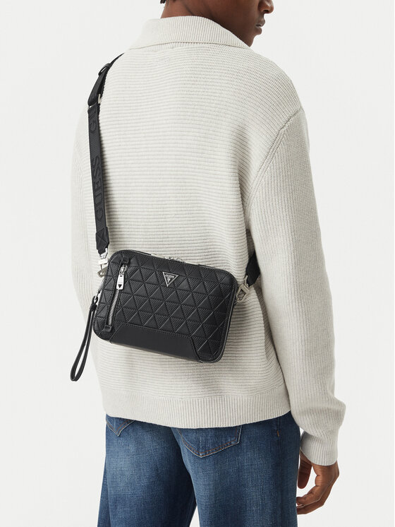 Guess Guess Τσαντάκι HMTOTE P6139 Μαύρο