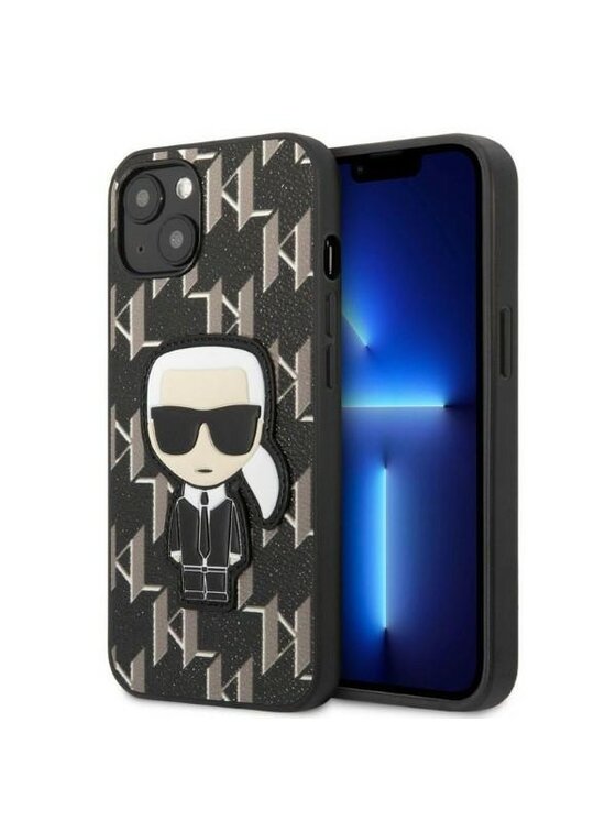 KARL LAGERFELD KARL LAGERFELD Etui na telefon iPhone 13 Mini Czarny