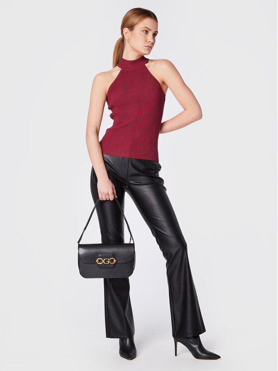 Maglione Shayna W2BR66 Z2YK2 Rosso Slim Fit