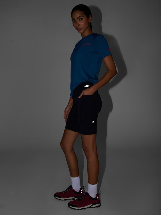 4F 4F Legginsy TREKKING Czarny Active Fit