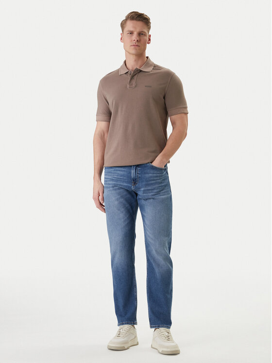 BOSS BOSS Džínsy Maine 50555294 Modrá Regular Fit