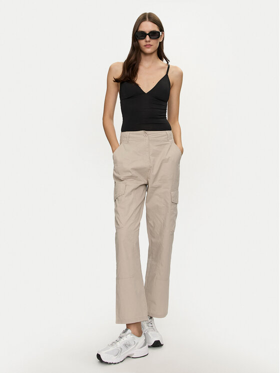 Brave Soul Brave Soul Pantaloni di tessuto LTRW-272ANGIEMI Grigio Regular Fit