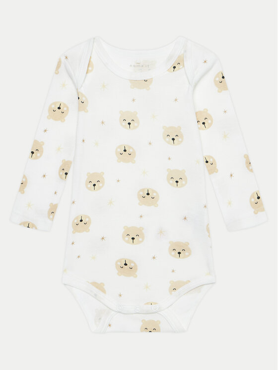 NAME IT NAME IT Sada 3 kusů dětského body 13232750 Barevná