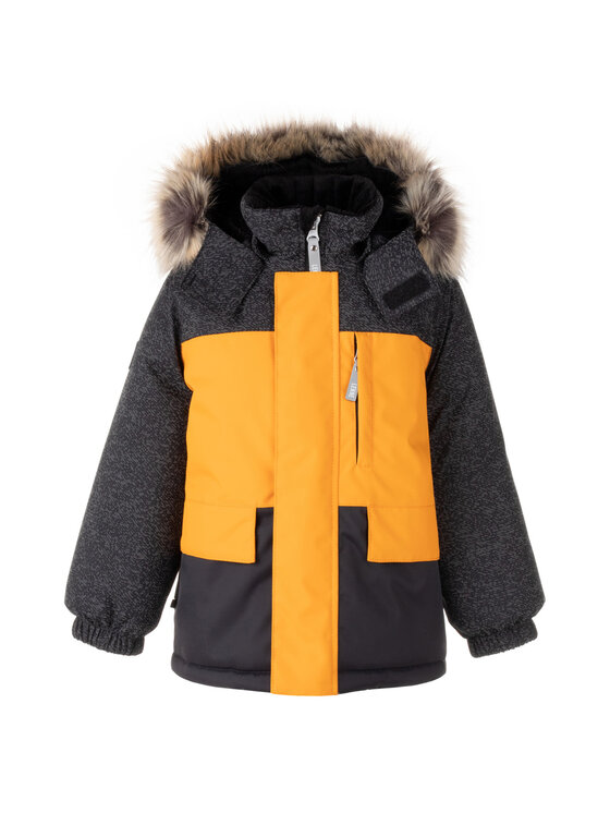 Lenne Lenne Kurtka anorak 22342-456 Pomarańczowy Basic Fit