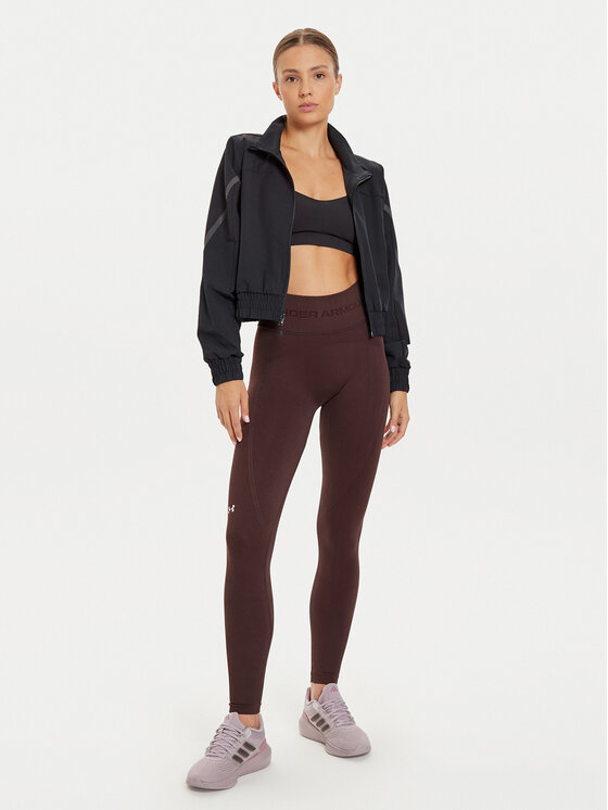 Under Armour Under Armour Vetrovka UA Unstoppable Crop 1386479 Čierna Regular Fit