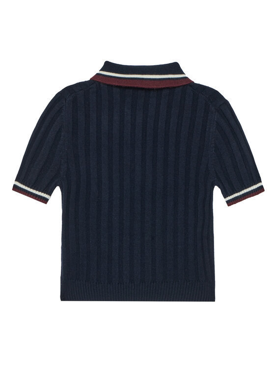 Guess Guess Polo majica J5BP01 Z1152 Mornarsko modra Regular Fit