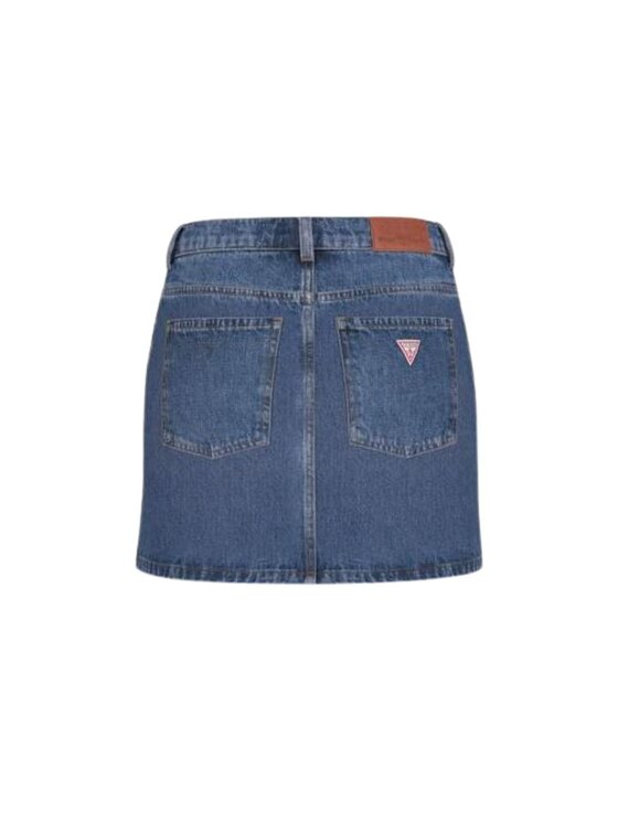 Guess Jeans Guess Jeans Φούστα τζιν Gj classic mini skirt Μπλε Regular Fit