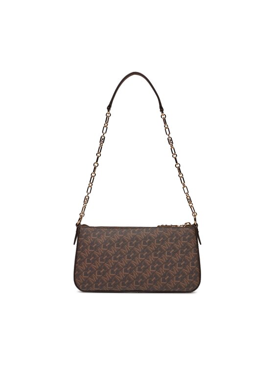 MICHAEL Michael Kors MICHAEL Michael Kors Τσάντα Chain Pouchette 32H3G8EW6B Καφέ