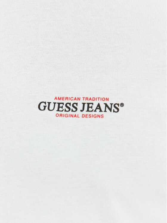Guess Jeans Guess Jeans Tričko M4YI55 K8HM0 Modrá Regular Fit