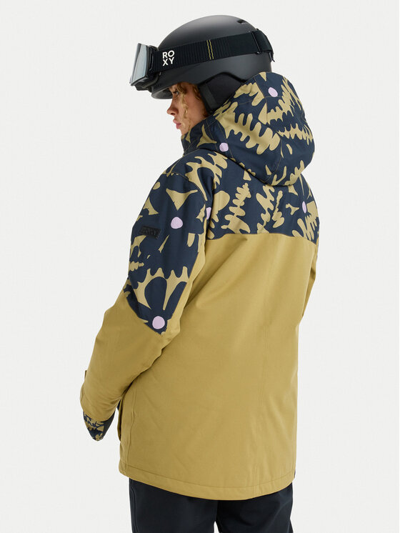 Roxy Roxy Snowboardová bunda Stated ERJTJ03515 Béžová Tailored Long Fit