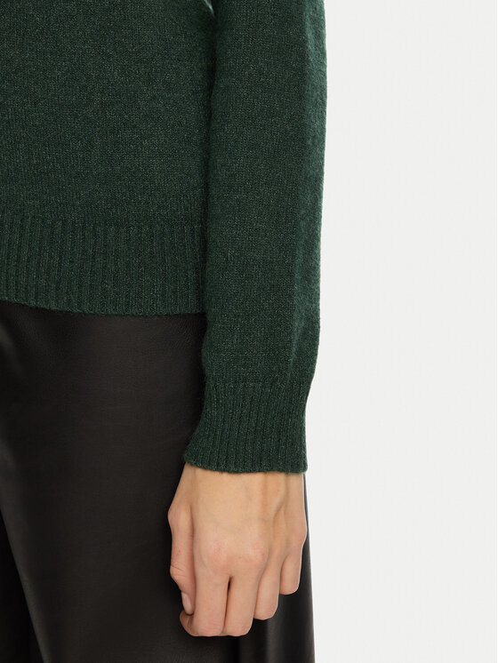 Vila Vila Sweater Ril 14054177 Zöld Regular Fit