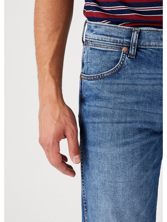 Wrangler Wrangler Jeans GREENSBORO Blu Straight Fit