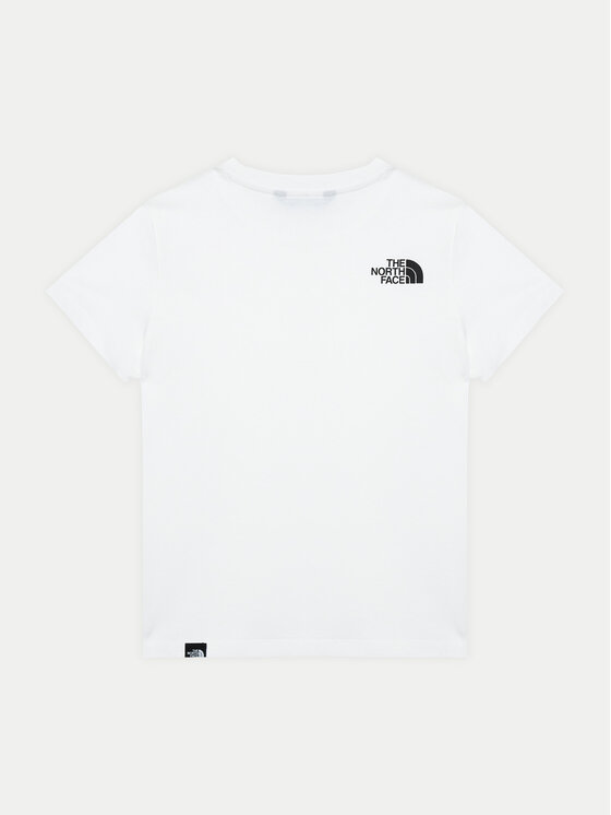 The North Face The North Face Тишърт Simple Dome NF0A8DRP Бял Regular Fit