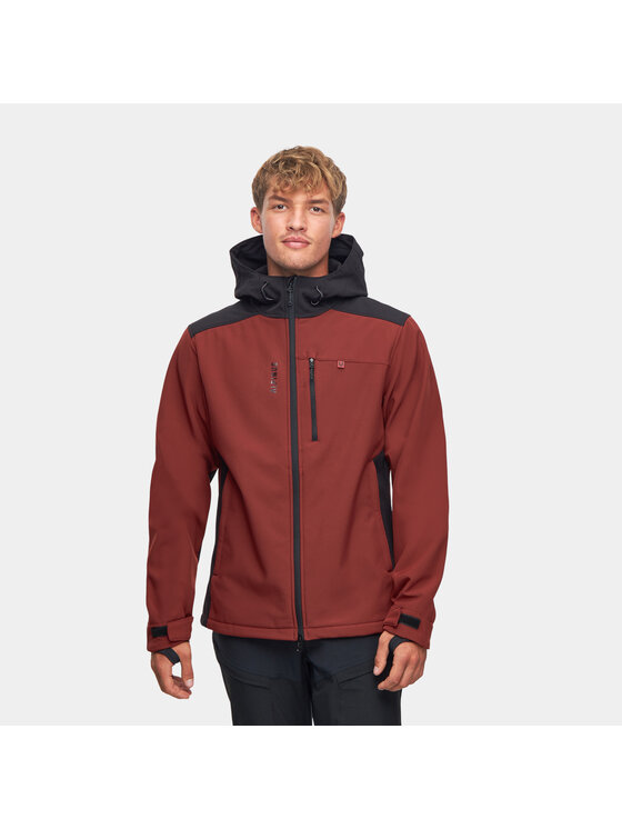 Alpinus Alpinus Kurtka softshell ASO Czerwony Active Fit
