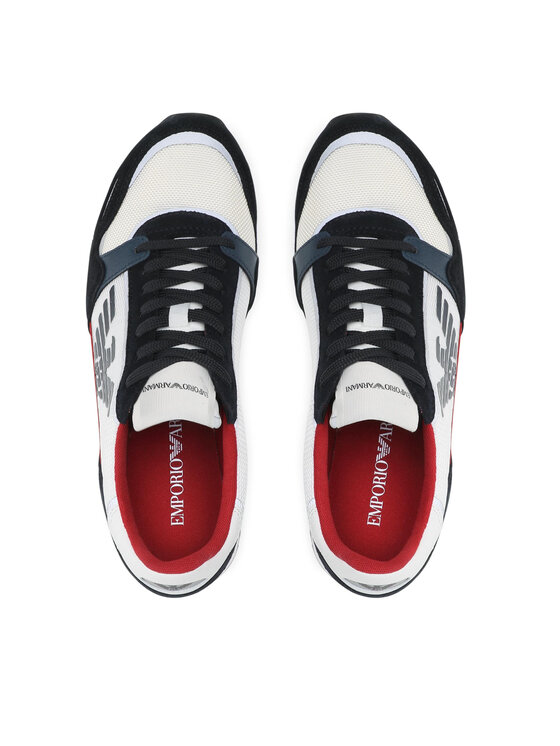 Emporio Armani Emporio Armani Sneakersy X4X537 XM678 Q824 Biały
