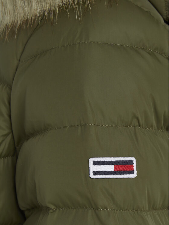 Tommy Jeans Tommy Jeans Dūnu jaka Essential DW0DW09060 Haki Slim Fit