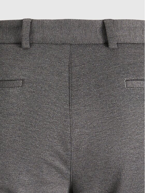 TeeShoppen TeeShoppen Chinosy 'Perform Collection' Szary Regular Fit