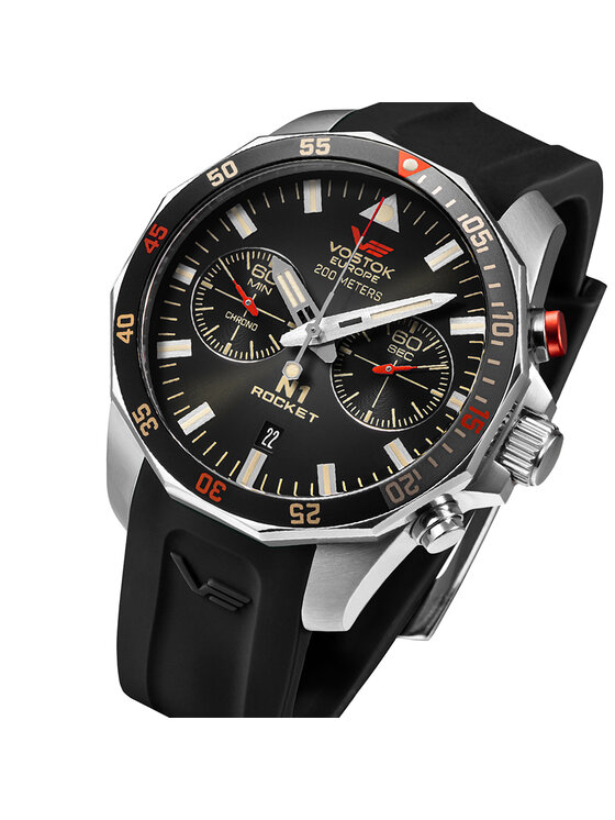 Vostok Europe Vostok Europe Zegarek 6S21-225A618S Czarny