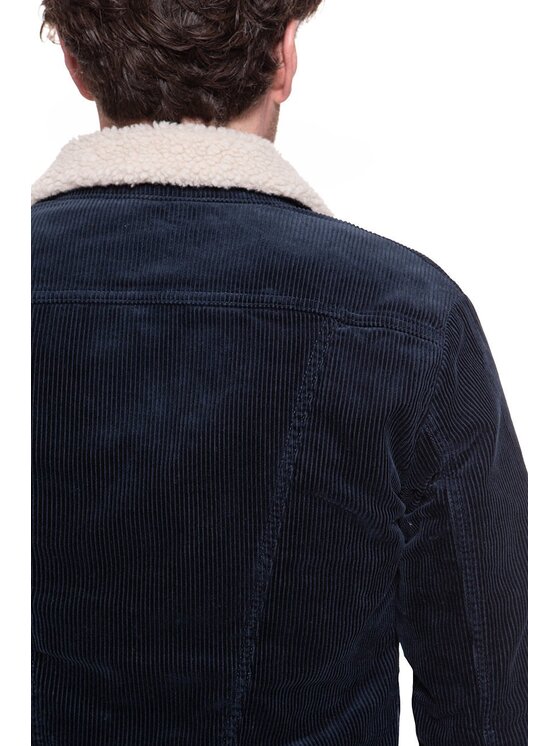 Wrangler Wrangler Giubbotto invernale 124MJ SHERPA Blu Regular Fit