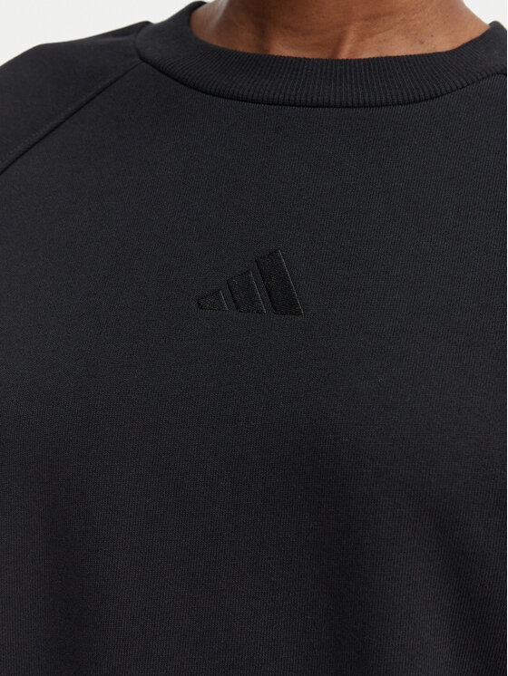 adidas adidas Džemperis Kit 3-Stripes KV9857 Juoda Regular Fit