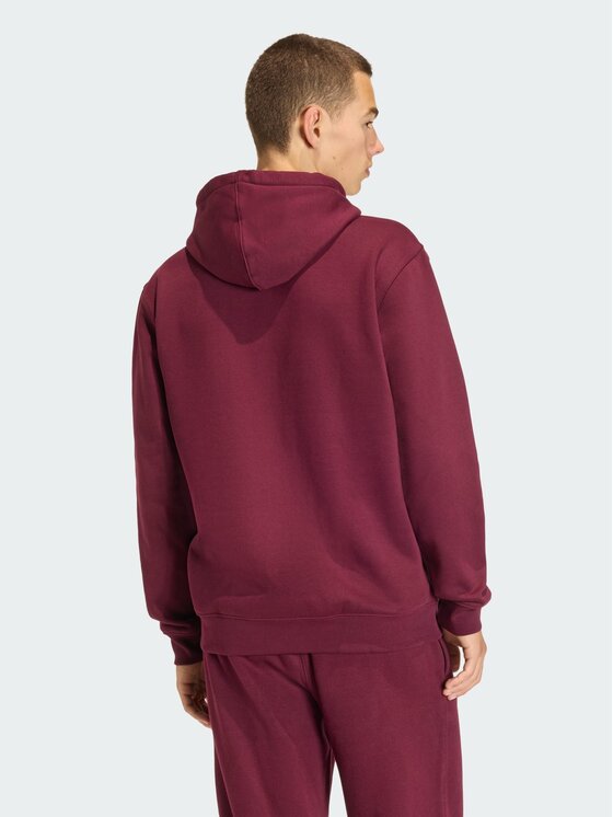 adidas adidas Bluza ESSENTIAL LOOSE FLEECE Czerwony Loose Fit