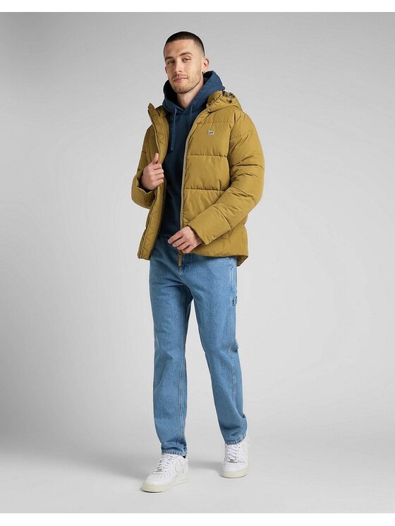 Lee Lee Giubbotto invernale PUFFER JACKET Giallo Regular Fit