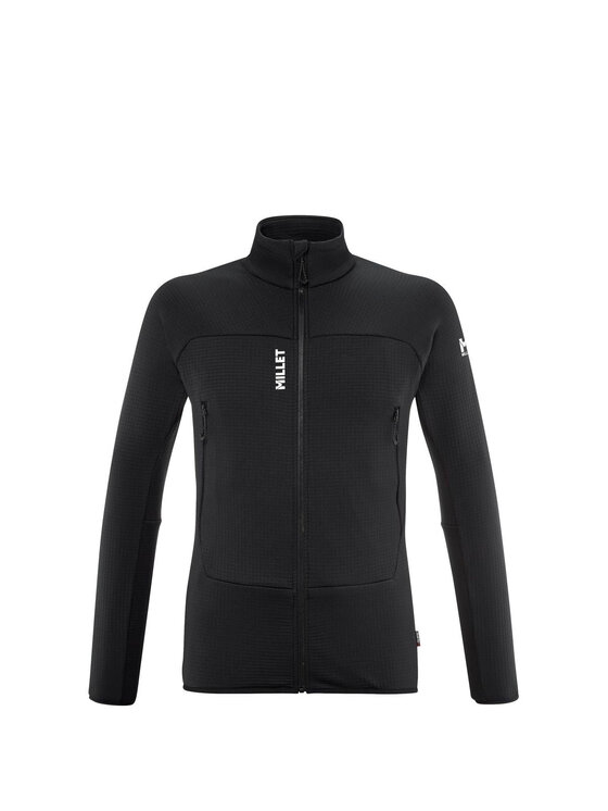 Millet Millet Bluza techniczna Fusion Grid Jkt M Czarny Active Fit