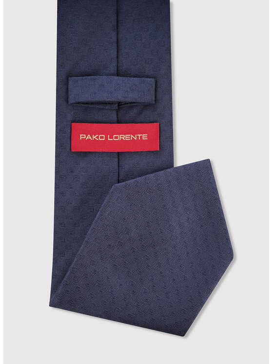 Pako Lorente Pako Lorente Krawat P25WF-KX-001 Granatowy