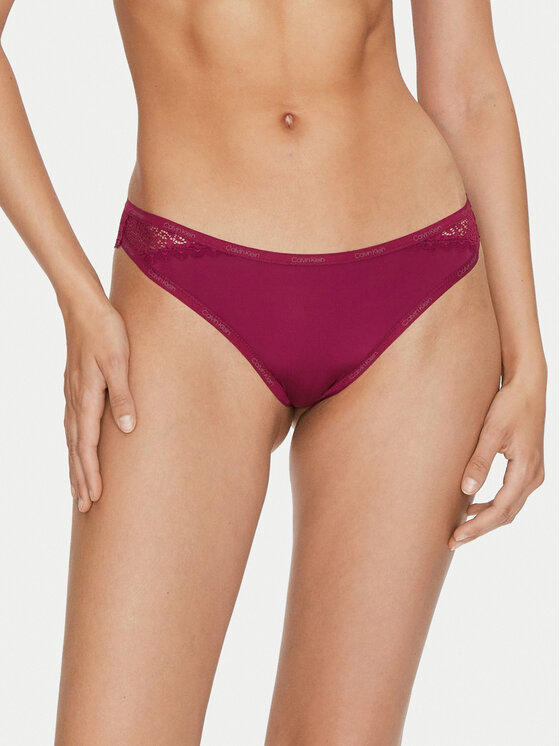 Calvin Klein Underwear Braziljske Spodnje Hlačke 000QF5152E Vijolična