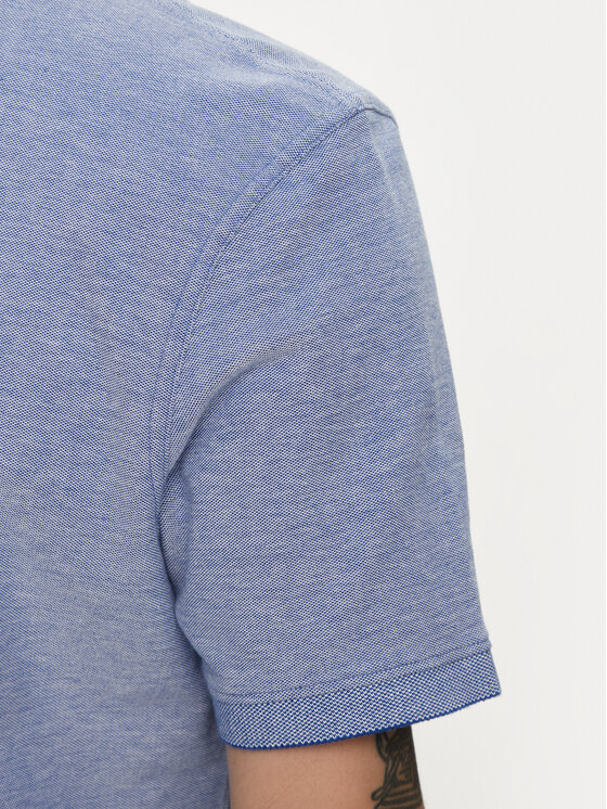 Wrangler Wrangler Поло Refined 112350391 Голубий Regular Fit