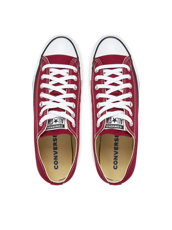 Converse Converse Plátenky Chuck Taylor All Star OX M9691 M Bordová
