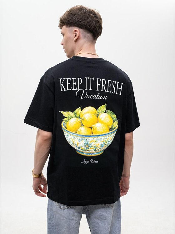 Jigga Wear Jigga Wear T-Shirt 132327 Czarny Oversize