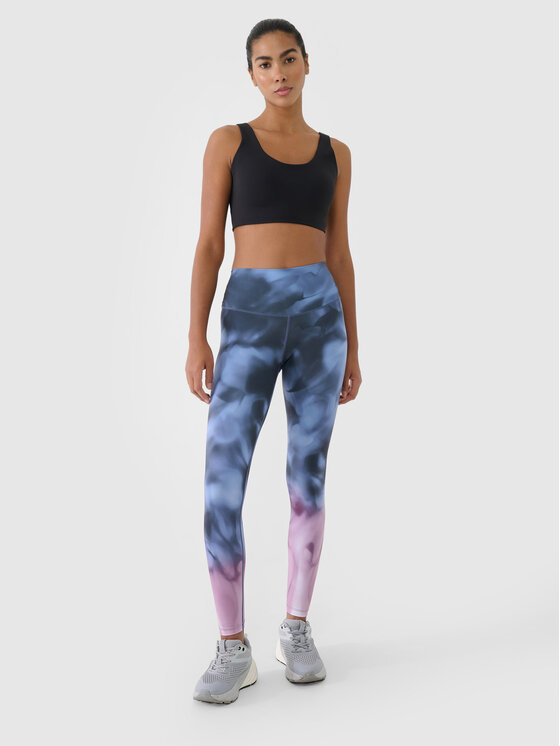 4F 4F Legginsy MULTI ACTIVE Kolorowy Slim Fit