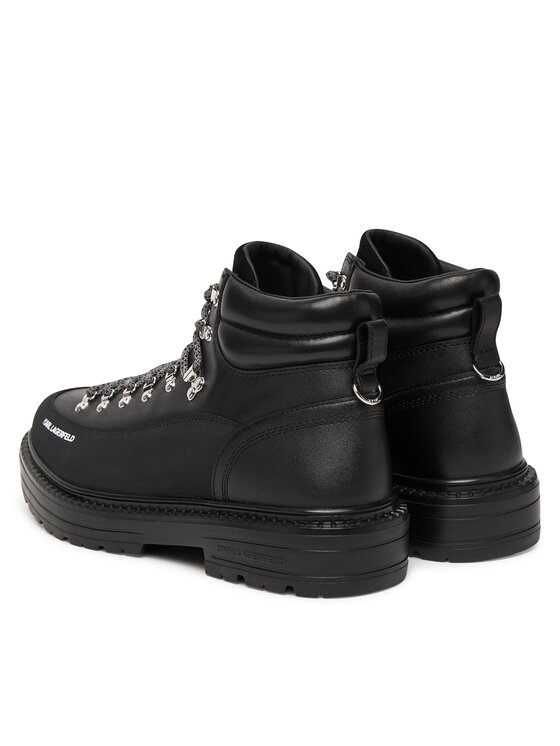 KARL LAGERFELD KARL LAGERFELD Schnürstiefeletten Miles KL10245 Schwarz