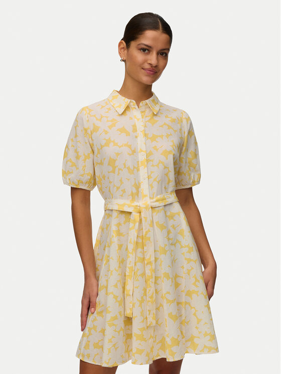 Vero Moda Rochie de zi Dicthe 10303728 Galben deschis Regular Fit