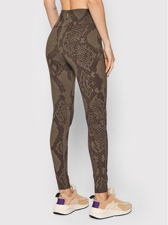 Leggings O1BA44 MC04N Marrone Slim Fit
