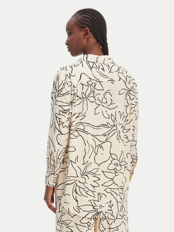 Seafolly Seafolly Krekls Hothouse Flowers 55648-TO Écru Relaxed Fit