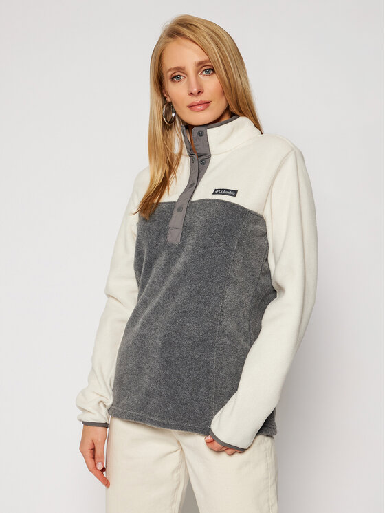 Columbia Columbia Fleecová mikina Benton 1860991 Sivá Regular Fit