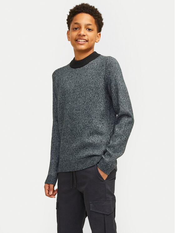 Jack&Jones Junior Džemperis Space 12262664 Zils Regular Fit