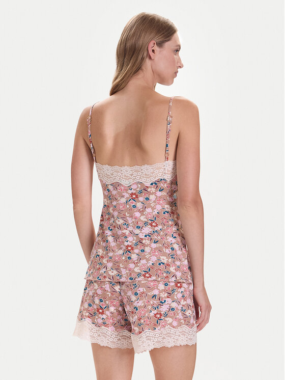 United Colors Of Benetton United Colors Of Benetton Μπλούζα πιτζάμας 3RKC3H00L Μπεζ Regular Fit