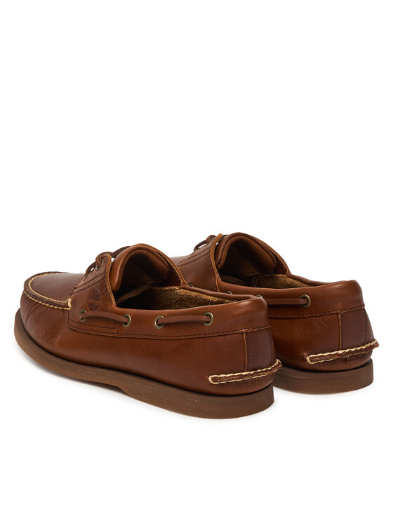 Timberland Timberland Mokasyny Classic Boat 2 Eye TB0A232XF741 Brązowy