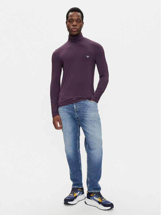 Emporio Armani Underwear Emporio Armani Underwear Rollkragenpullover 112066 4F511 05093 Violett Slim Fit