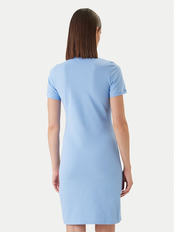 Gant Gant Kleid für den Alltag 4201468 Blau Slim Fit