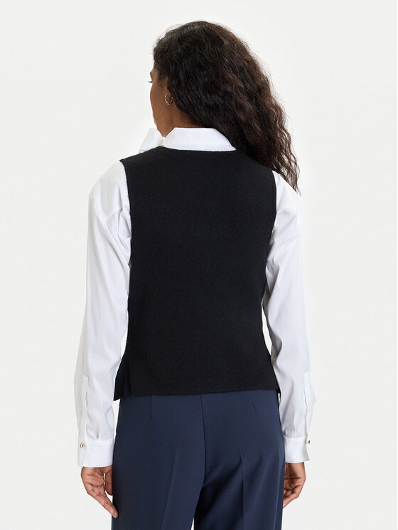 Vero Moda Vero Moda Mellény Brisa 10334682 Fekete Regular Fit