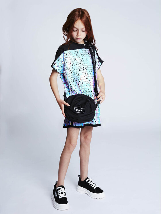 DKNY DKNY Елегантне плаття D32874 S Кольоровий Regular Fit