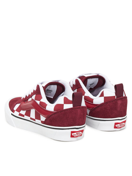 Vans Vans Tenis superge Knu Skool VN000D2TBRD1 Bordo rdeča